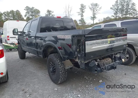 2022 Ford F-250 Platinum from USA, damaged, VIN 1FT7W2BN9NEE96881